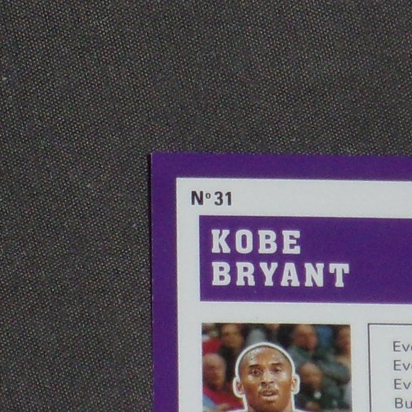 2017-18 Panini Contenders Kobe Bryant Los Angeles Lakers Blue Jersey #31 - Picture 8 of 11
